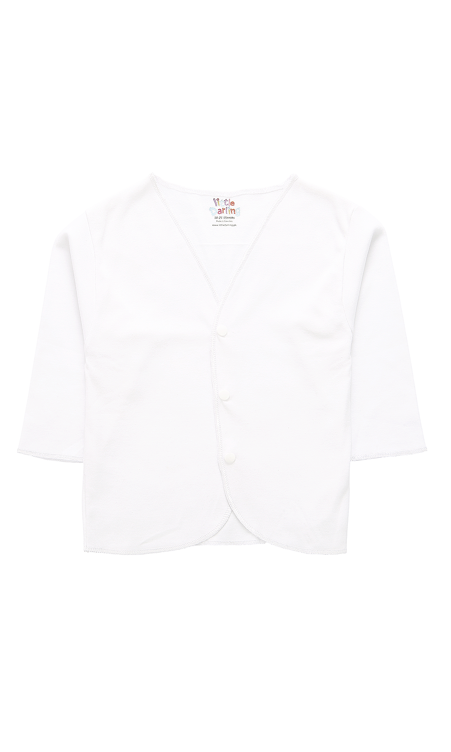 Baby Cotton Vest White