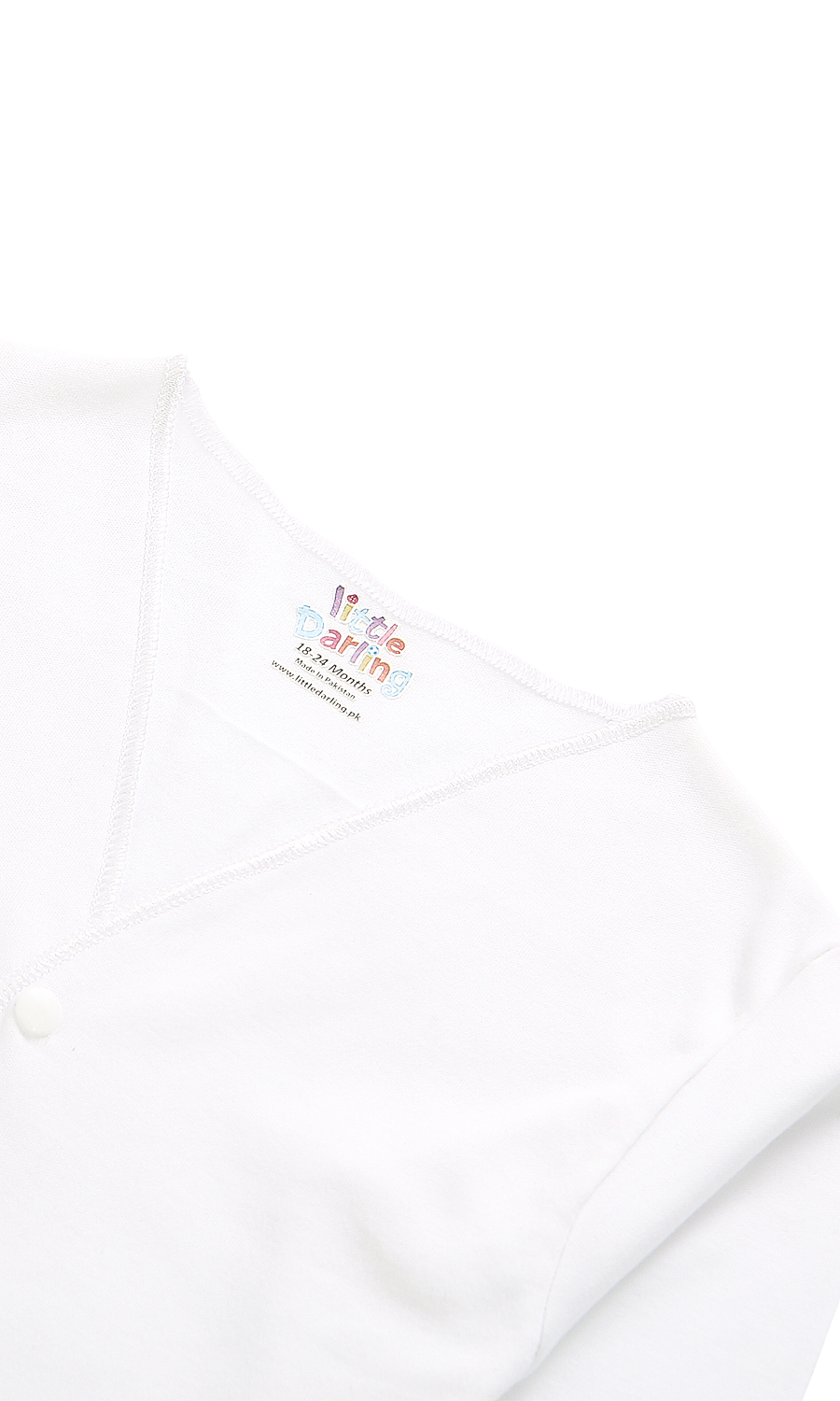 Baby Cotton Vest White