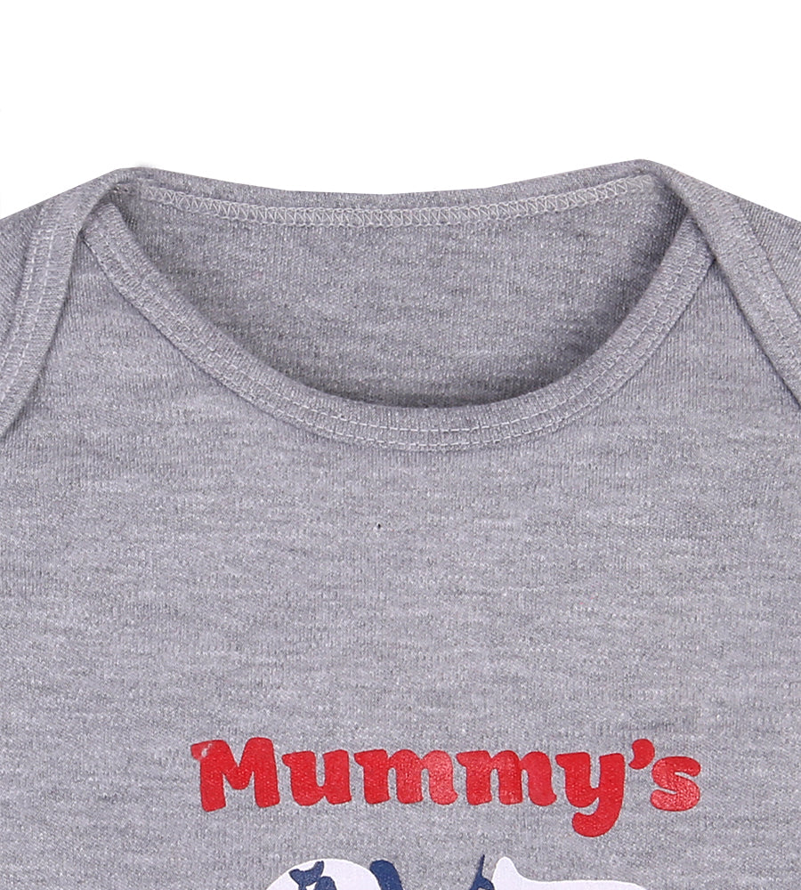 Boys Jersey Bodysuit Pack of 3 - 0250408