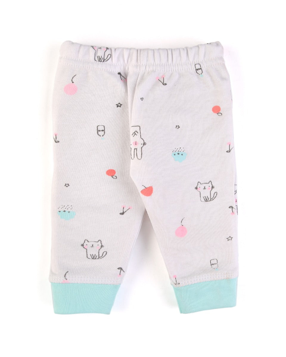 Mint Pink Happy Cat 6 Pcs - 0251292