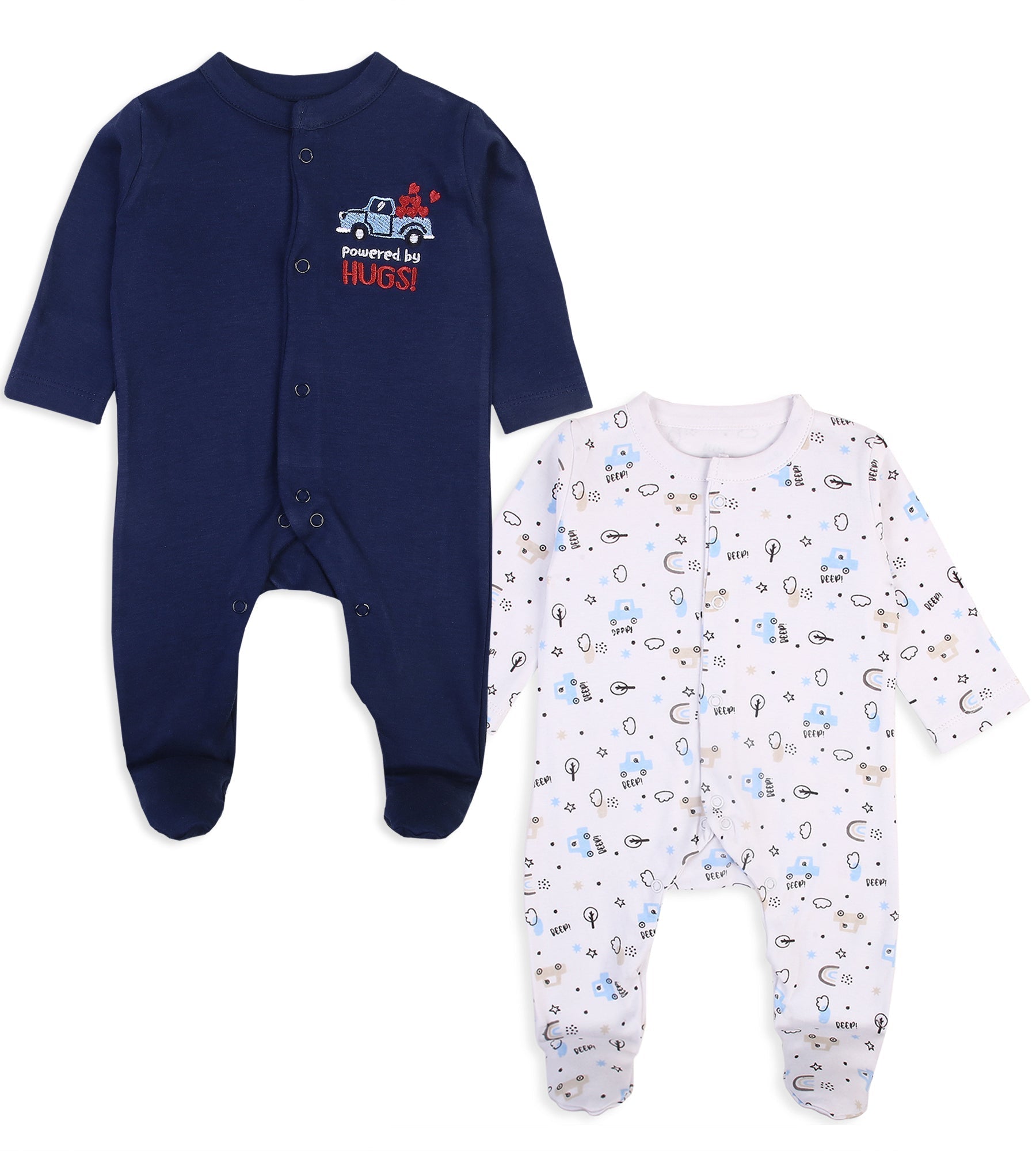 Boys Sleep Suit Pack of 2 - 0278700