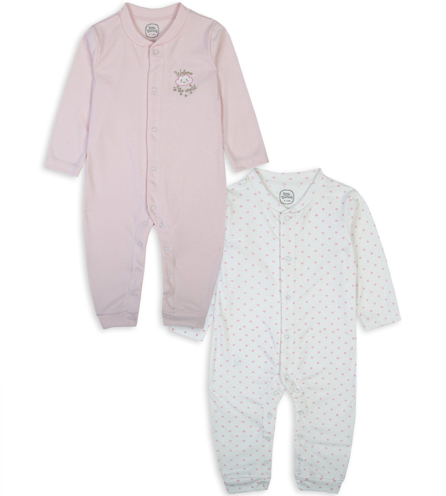 Girls Pack Of 2 Romper - 0283520