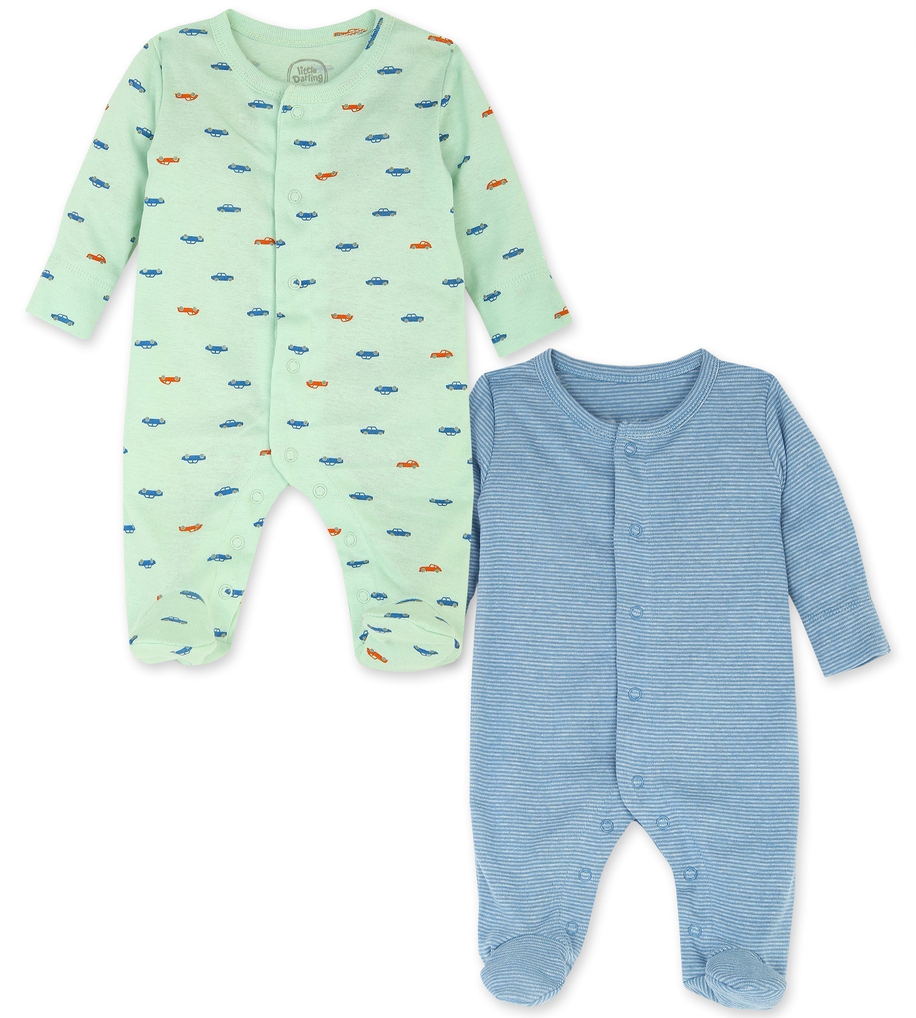 Boys Romper Pack Of 2 - 0283709