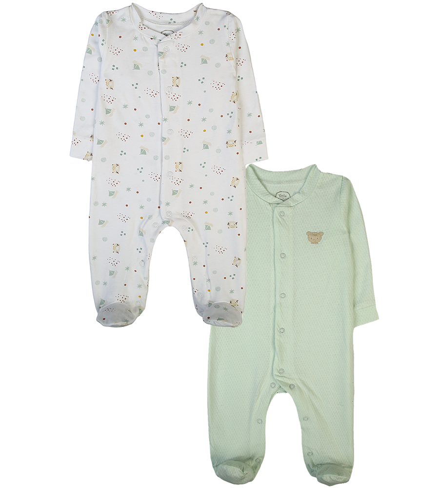Boys Sleep Suit Pack Of 2 - 0289626