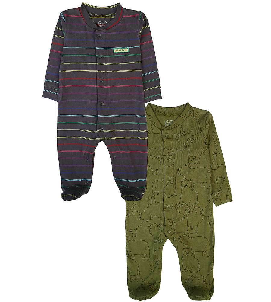 Boys Sleep Suit Pack Of 2 - 0289632