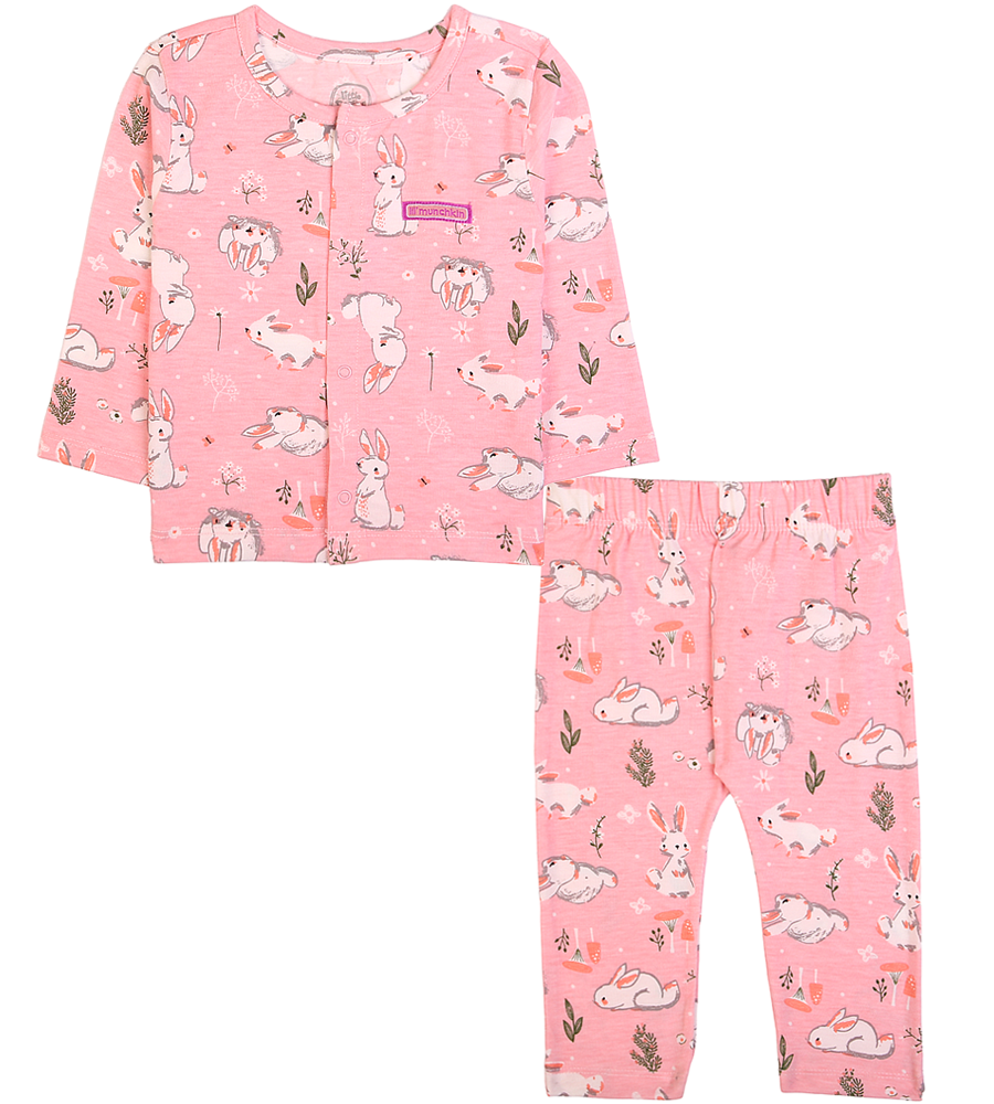 Girls 2 Pcs Night Suit - 0289697