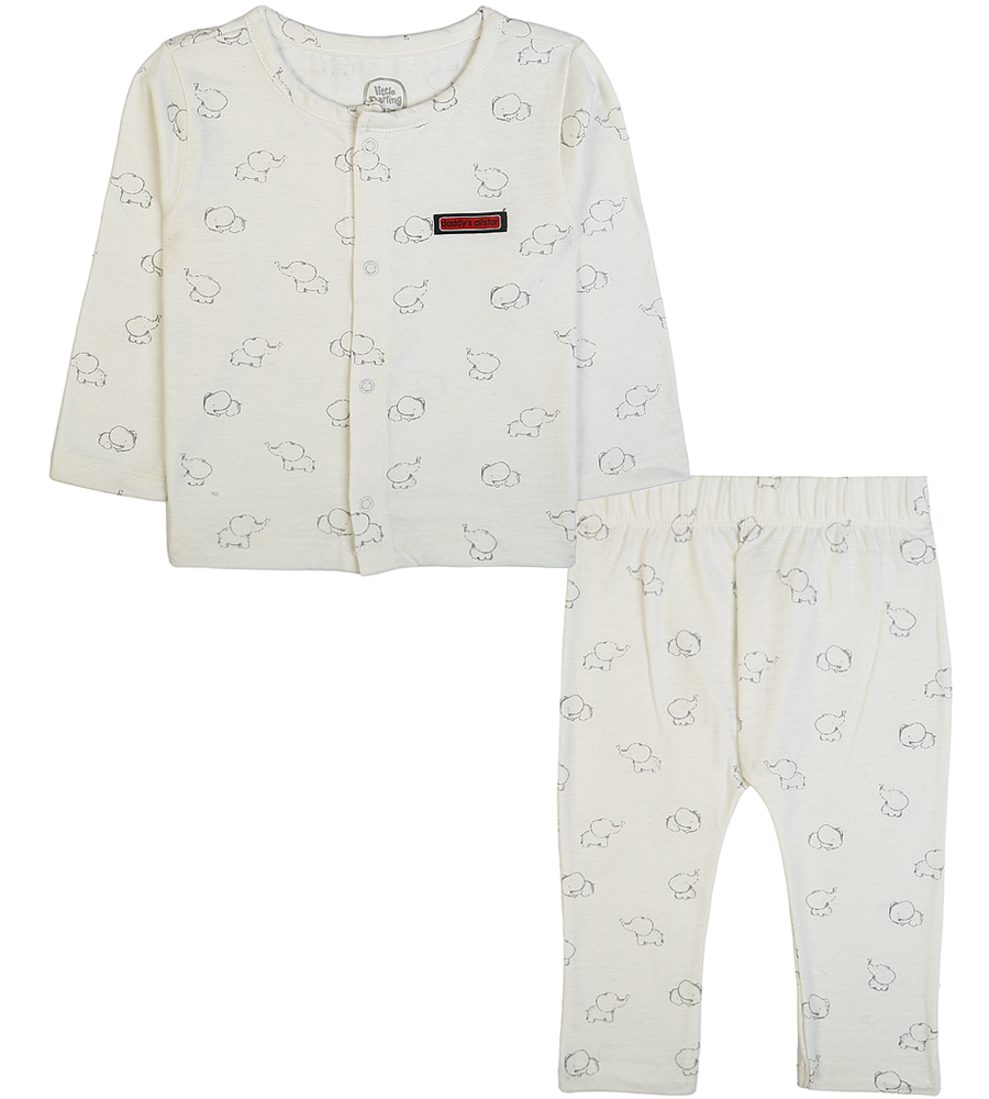 Girls 2 Pcs Night Suit - 0289702