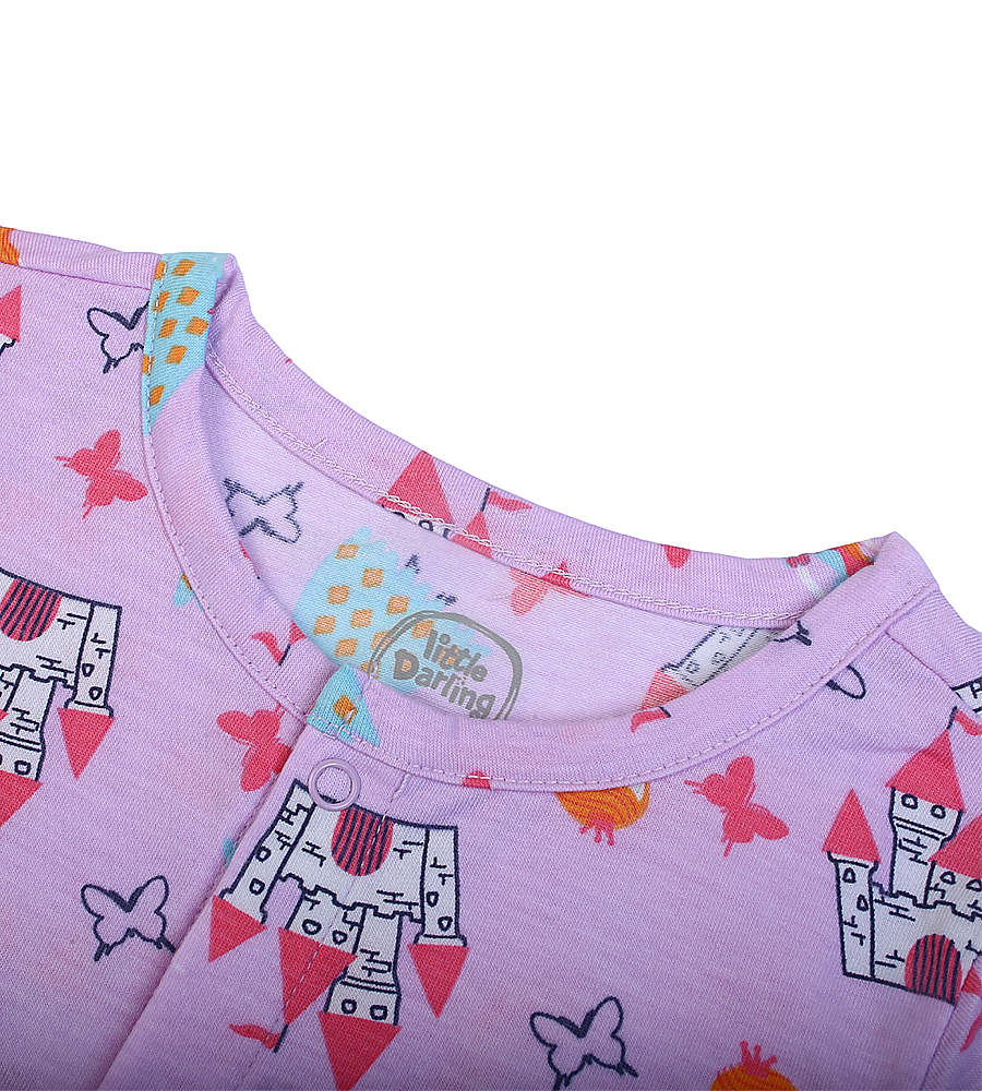 Girls 2 Pcs Night Suit - 0289712