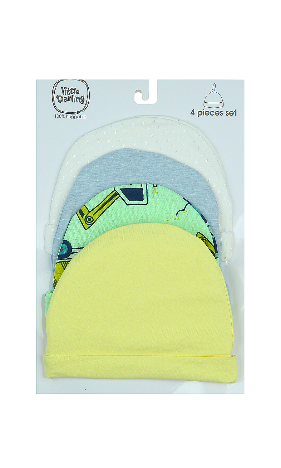 Girls Cap Pack Of 4 - 0289760