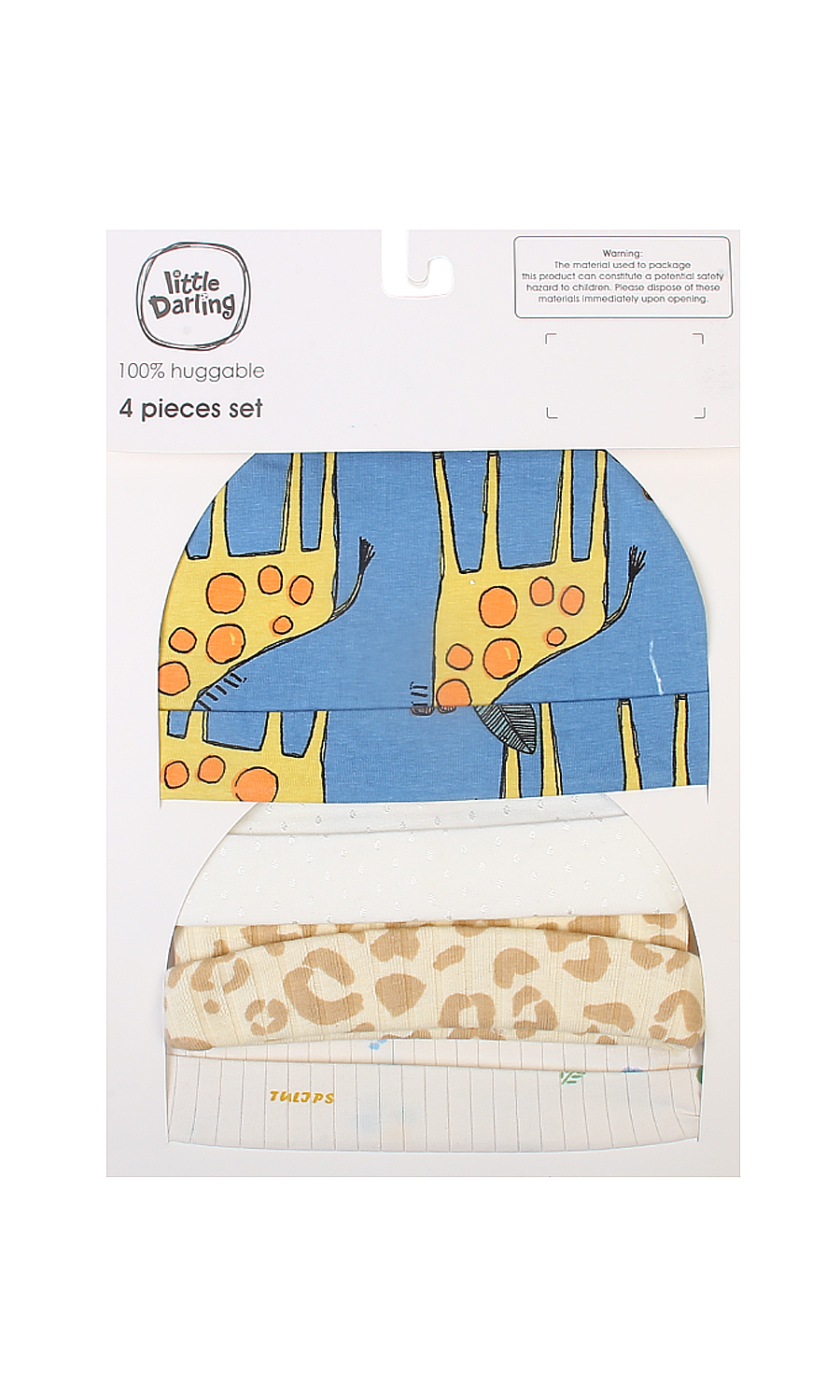 Girls Cap Pack Of 4 - 0289760