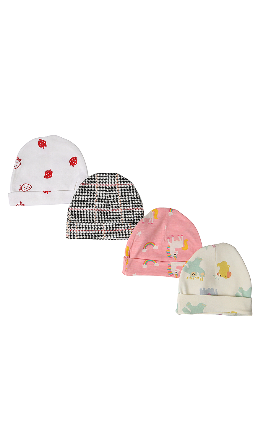 Girls Cap Pack Of 4 - 0289760