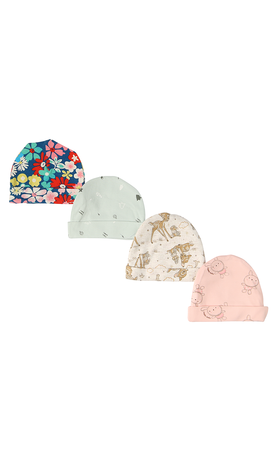 Girls Cap Pack Of 4 - 0289760