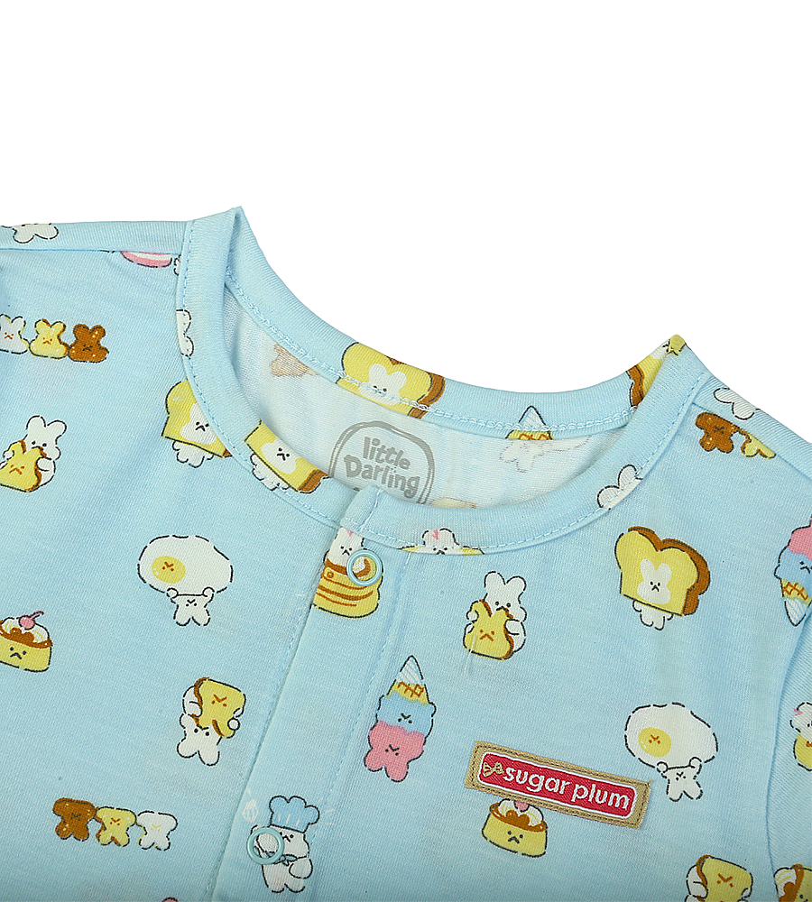 Girls 2 Pcs Night Suit - 0290416