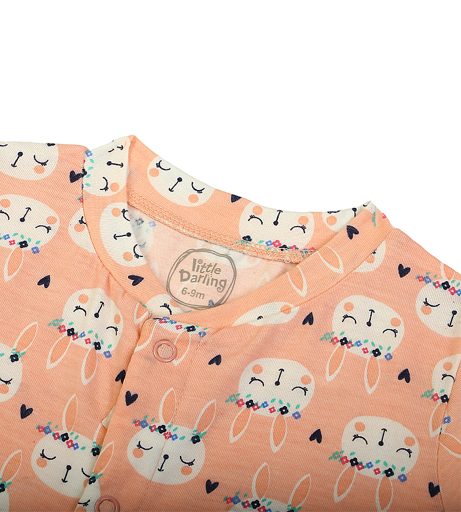 Girls 2 Pcs Sleep Suit - 0290801