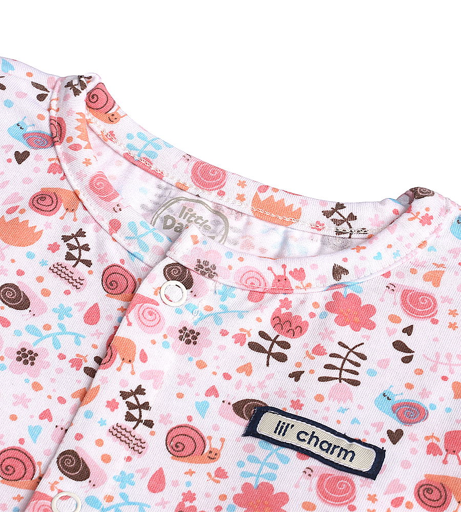 Girls 2 Pcs Night Suit - 0290814