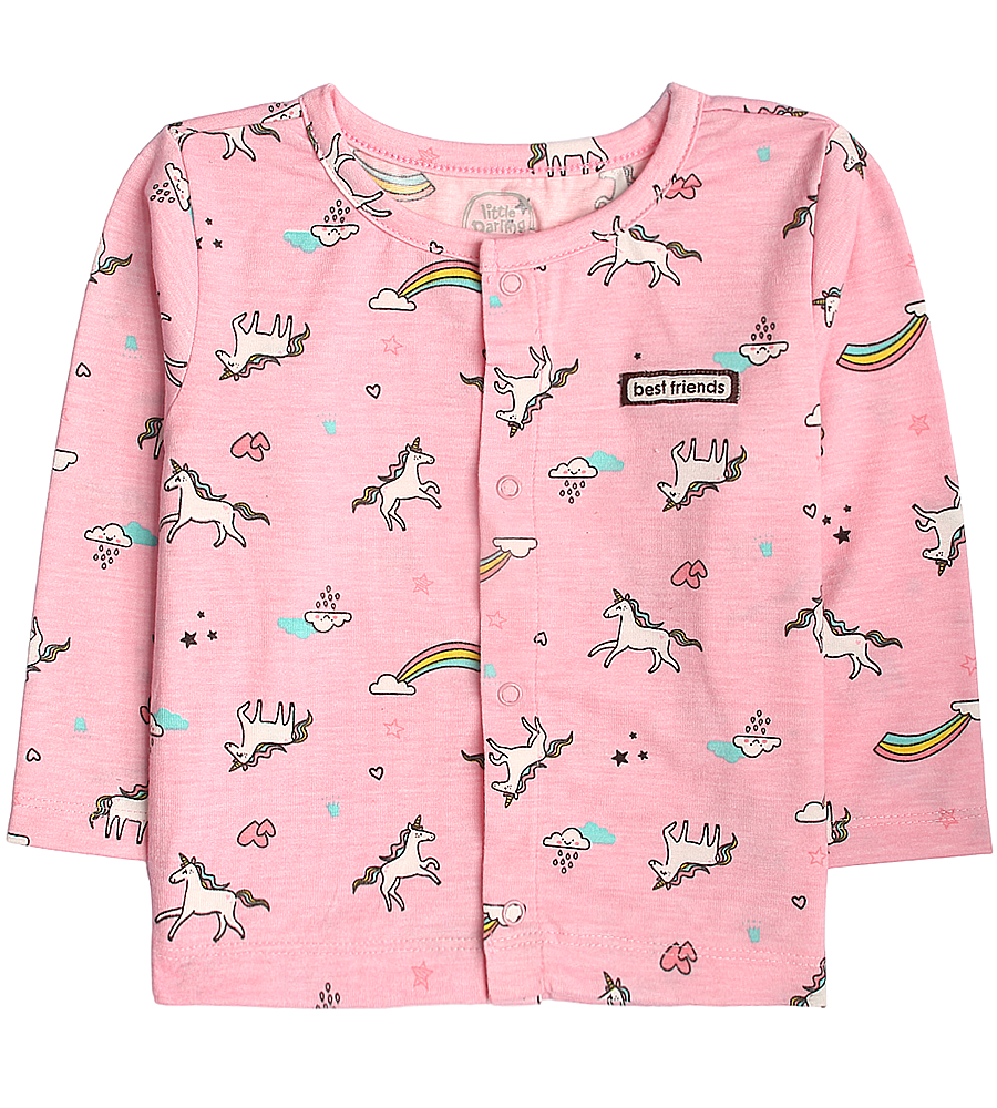 Girls 2 Pcs Night Suit - 0290819