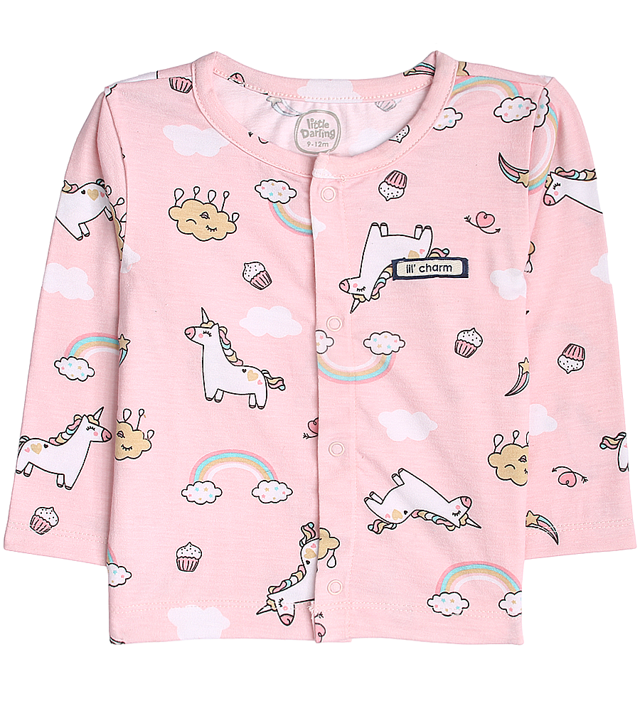 Girls 2 Pcs Night Suit - 0290824