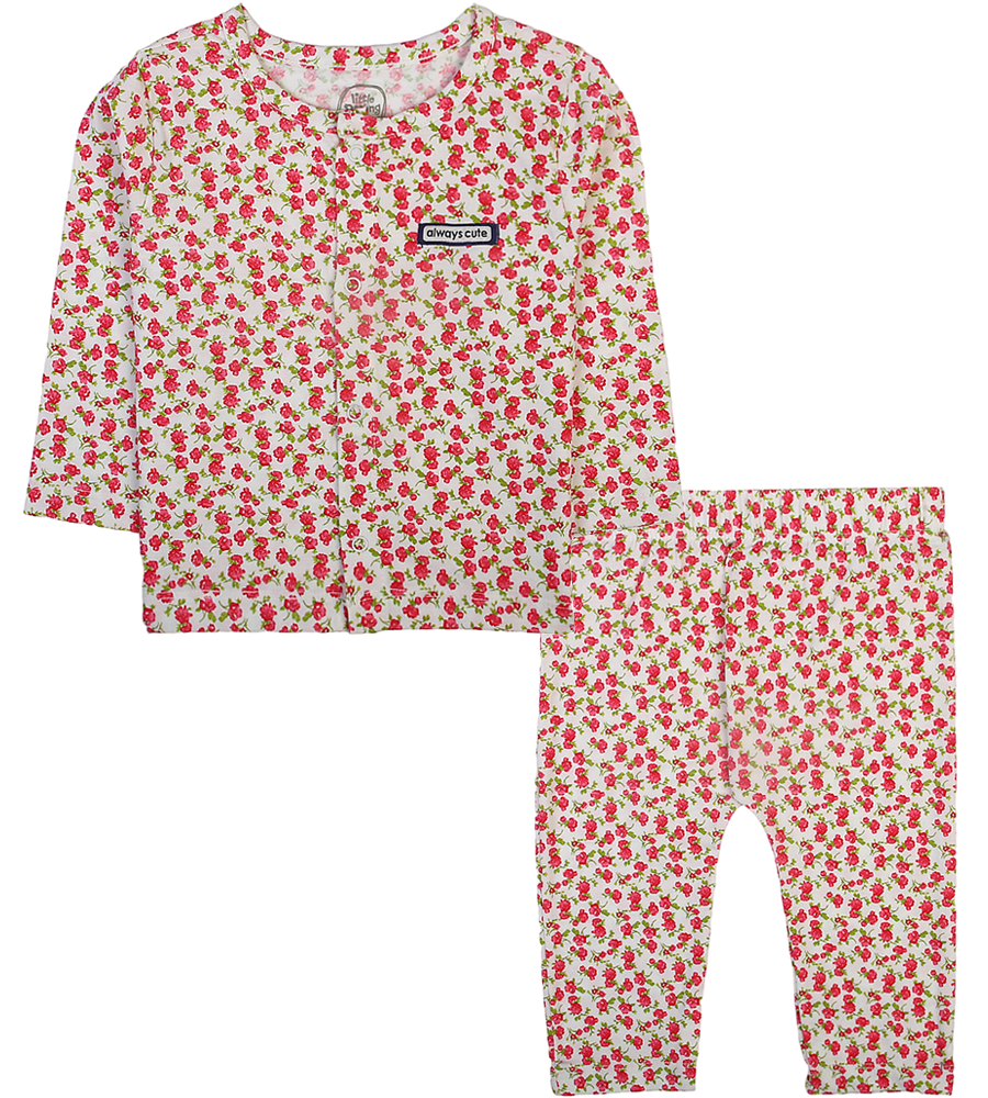 Girls 2 Pcs Night Suit - 0291116