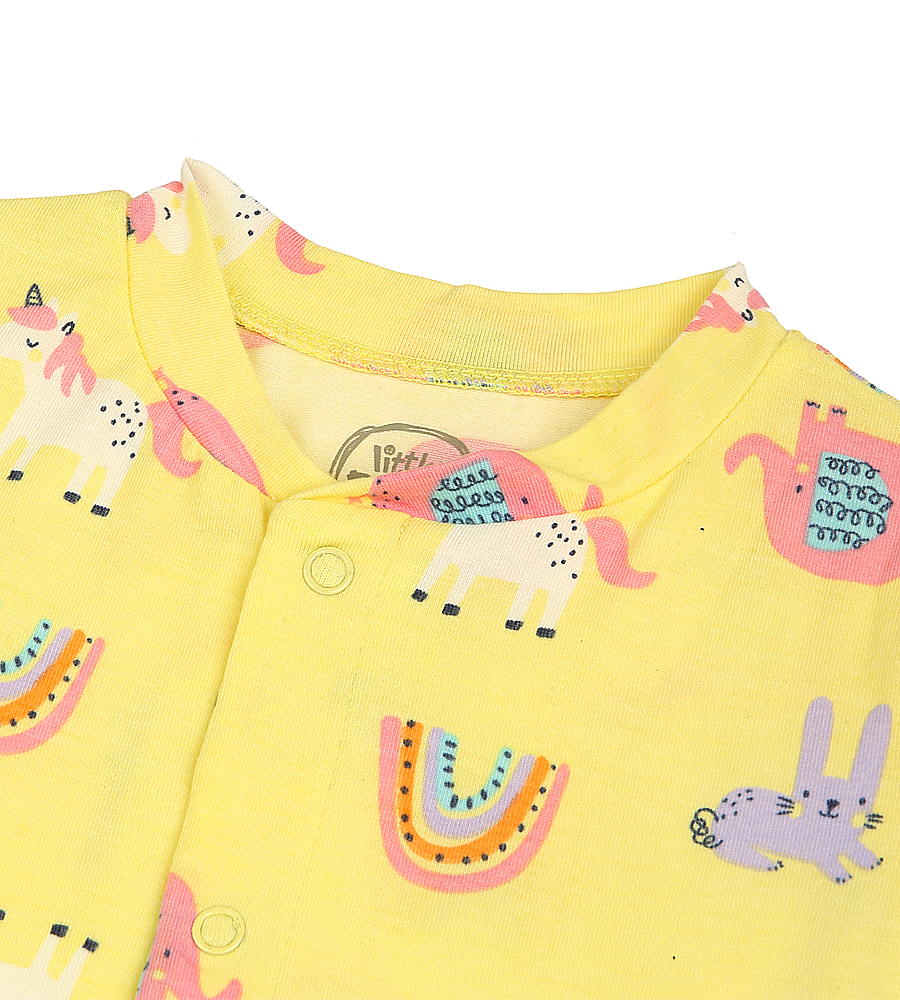 Girls Sleep Suit Pack Of 2 - 0291126