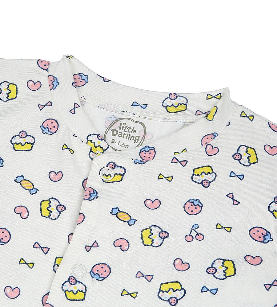 Girls Sleep Suit Pack Of 2 - 0291126