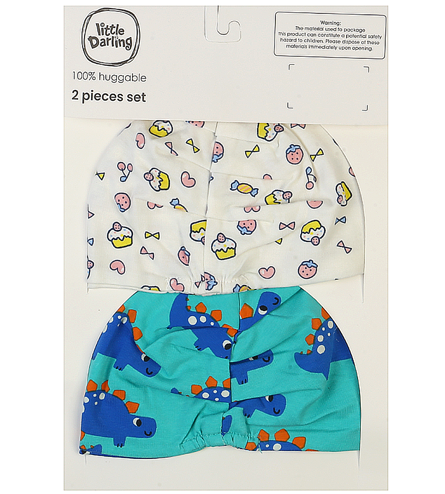 Boys Cap Pack Of 2 - 0291219