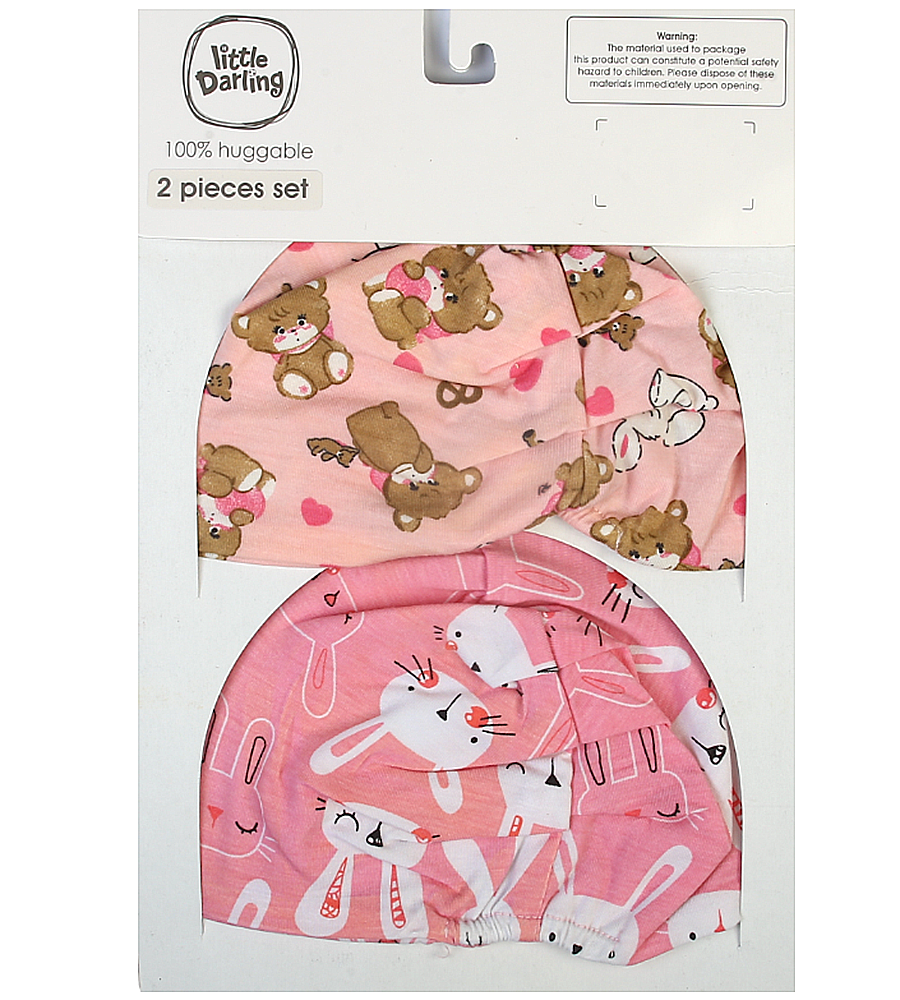 Girls Cap Pack Of 2 - 0291219