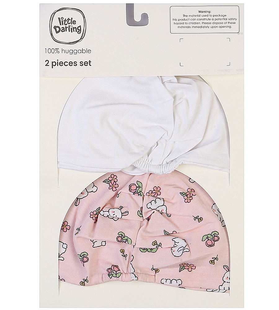 Girls Cap Pack Of 2 - 0291219
