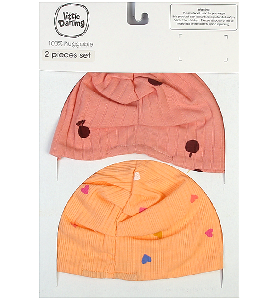 Girls Cap Pack Of 2 - 0291219