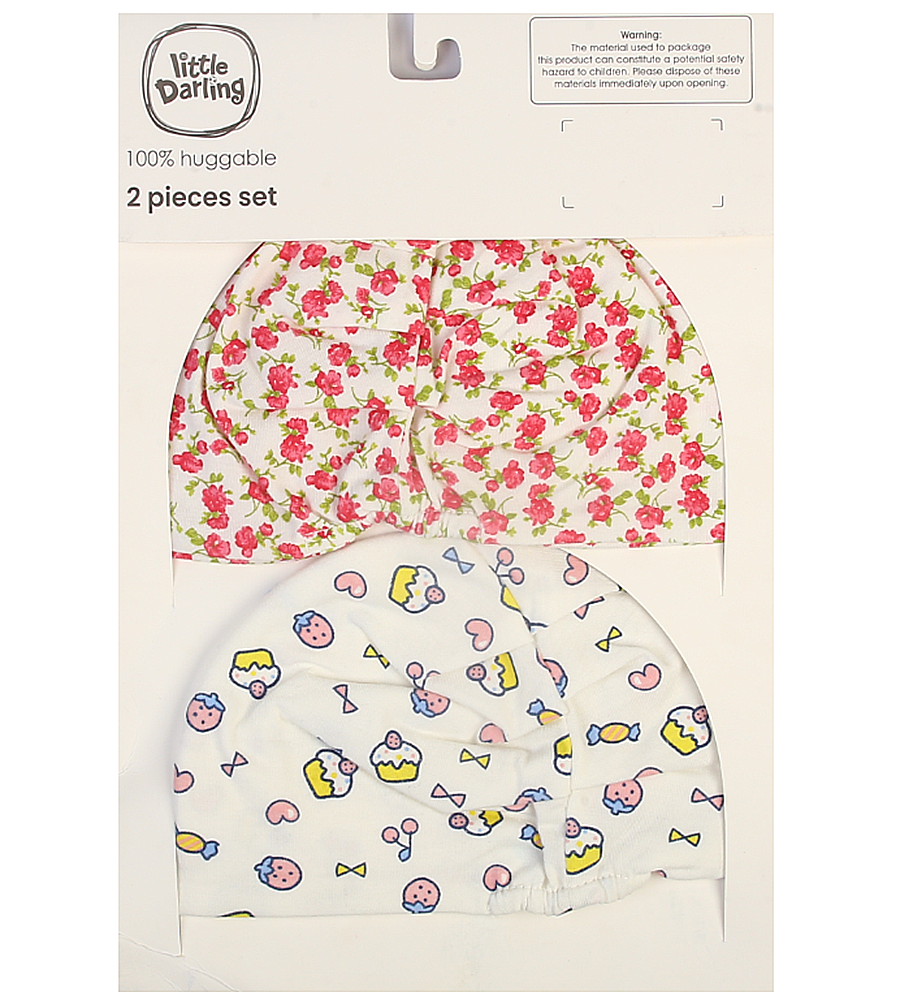 Girls Cap Pack Of 2 - 0291219