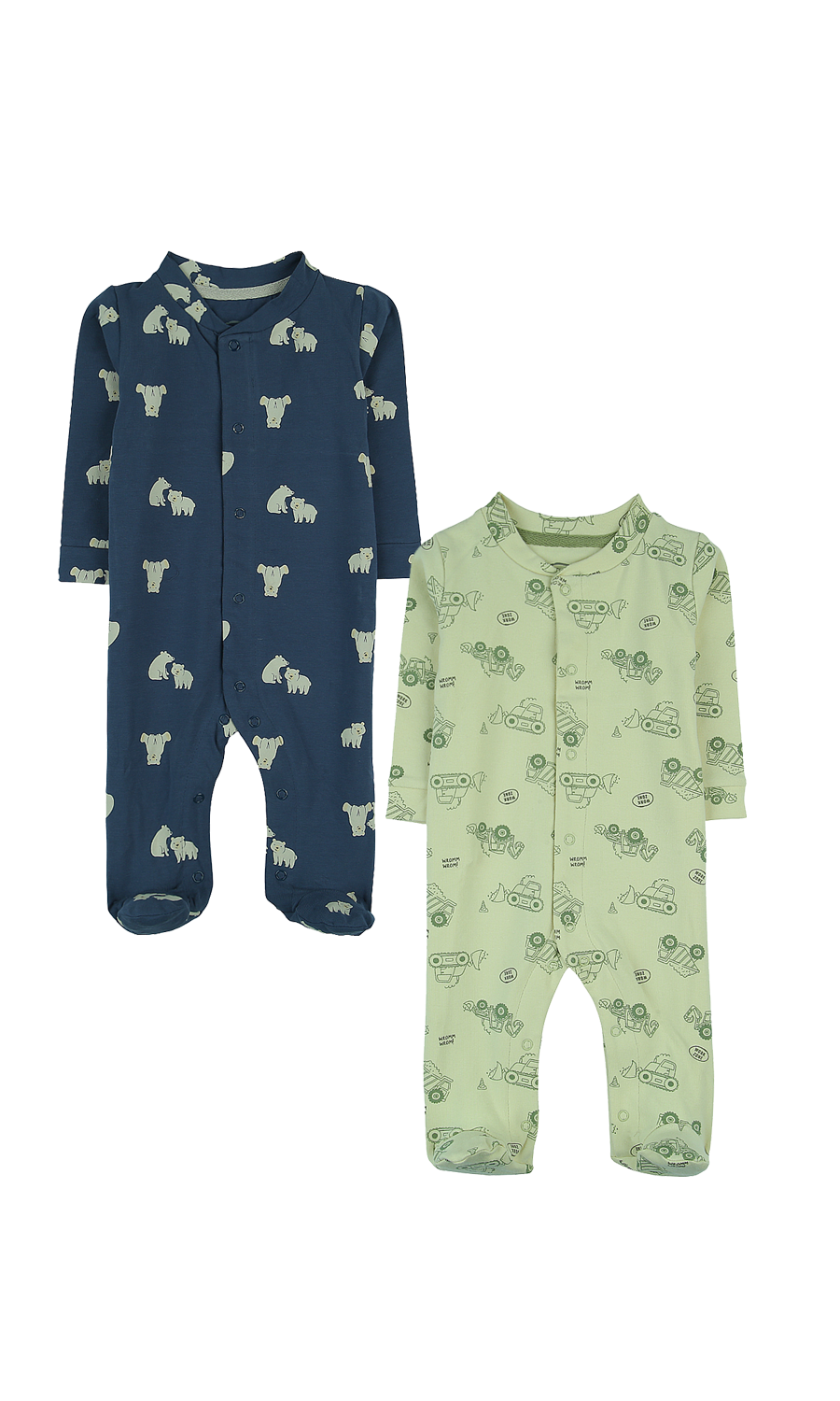 Boys Romper Pack Of 2 - 0302449