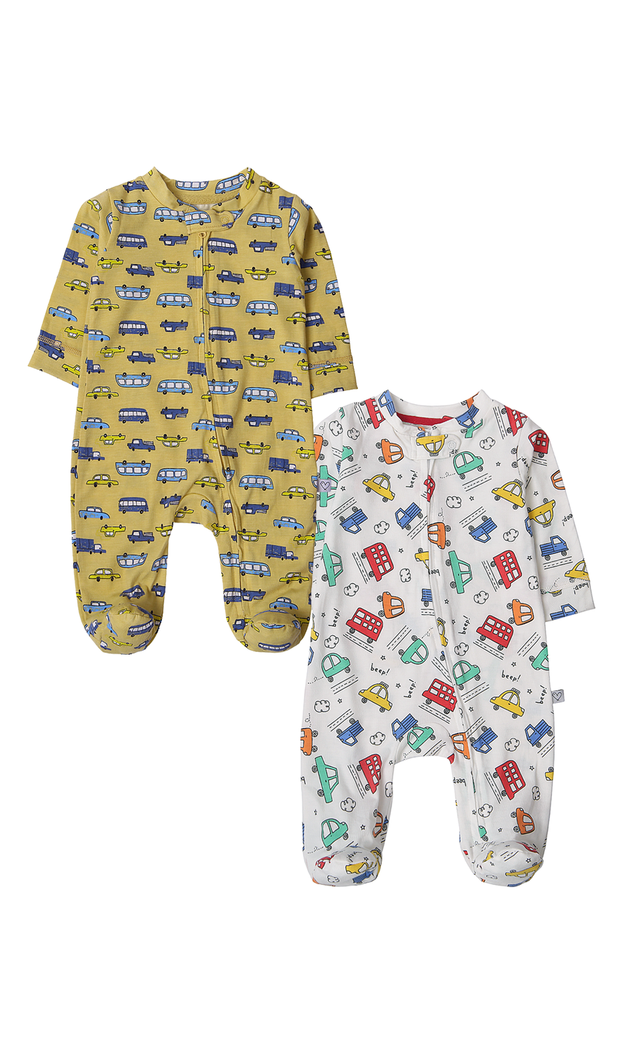 Boys Romper Pack Of 2 - 0305380