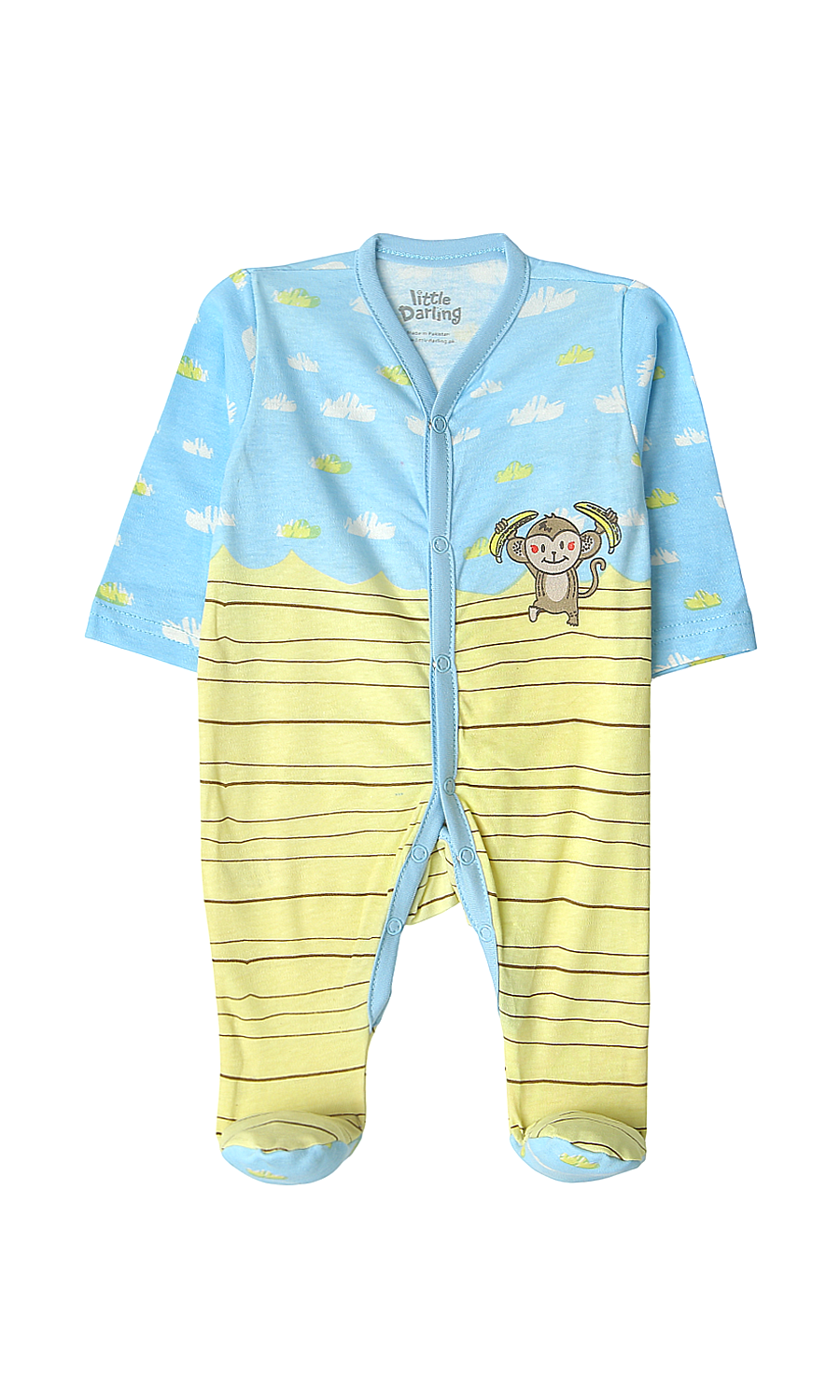 Boys Sleep Suit Pack Of 3 - 0312534