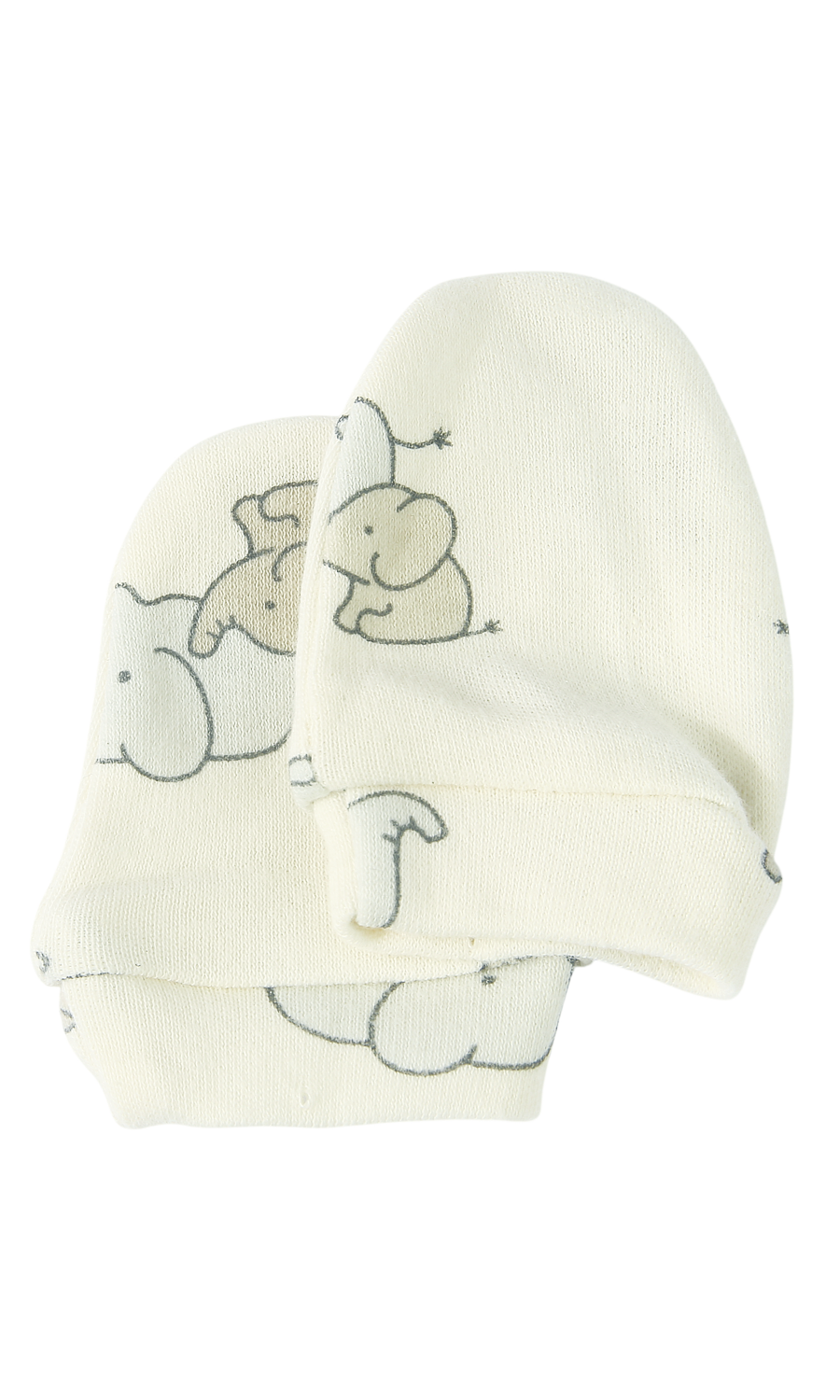 Baby Gift Set Sage Green Elephant Print 6 Piece Newborn Set