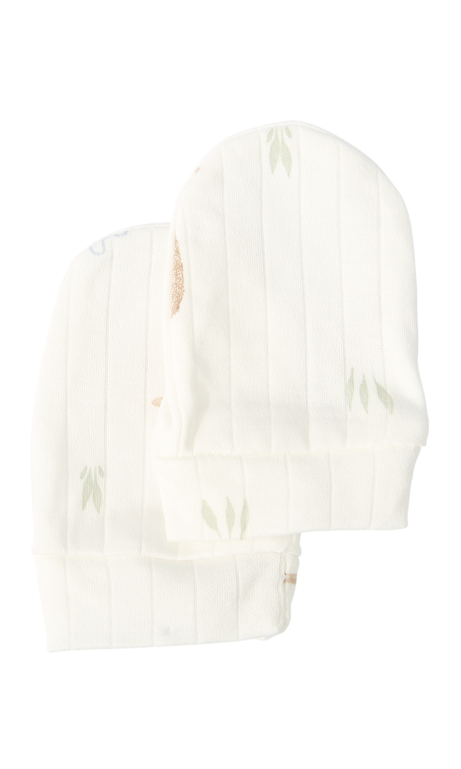 Baby Dinosaur Print Ribbed 6-Piece Gift Set Cream Green