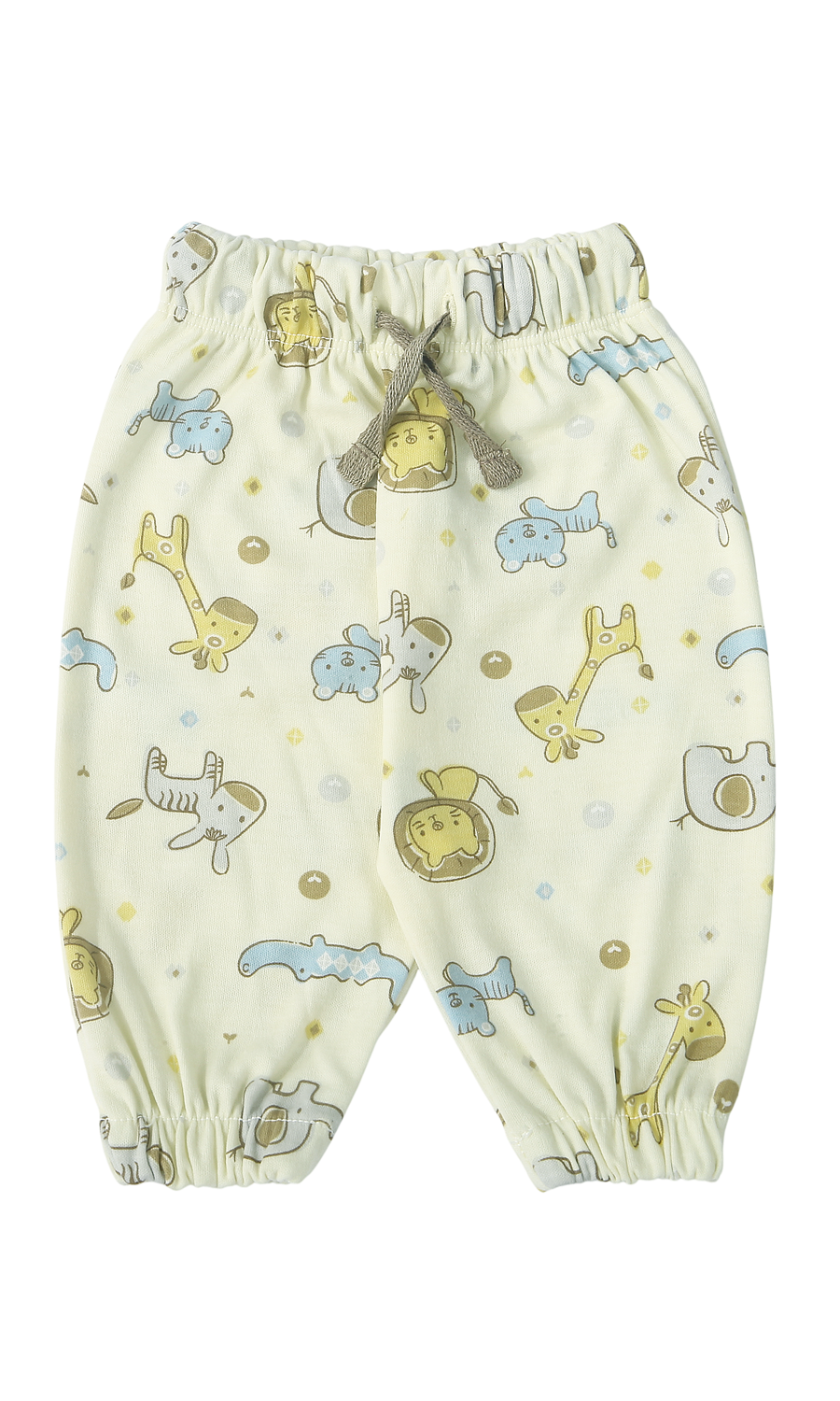 Baby Safari Animal Print 6-Piece Gift Set Cream