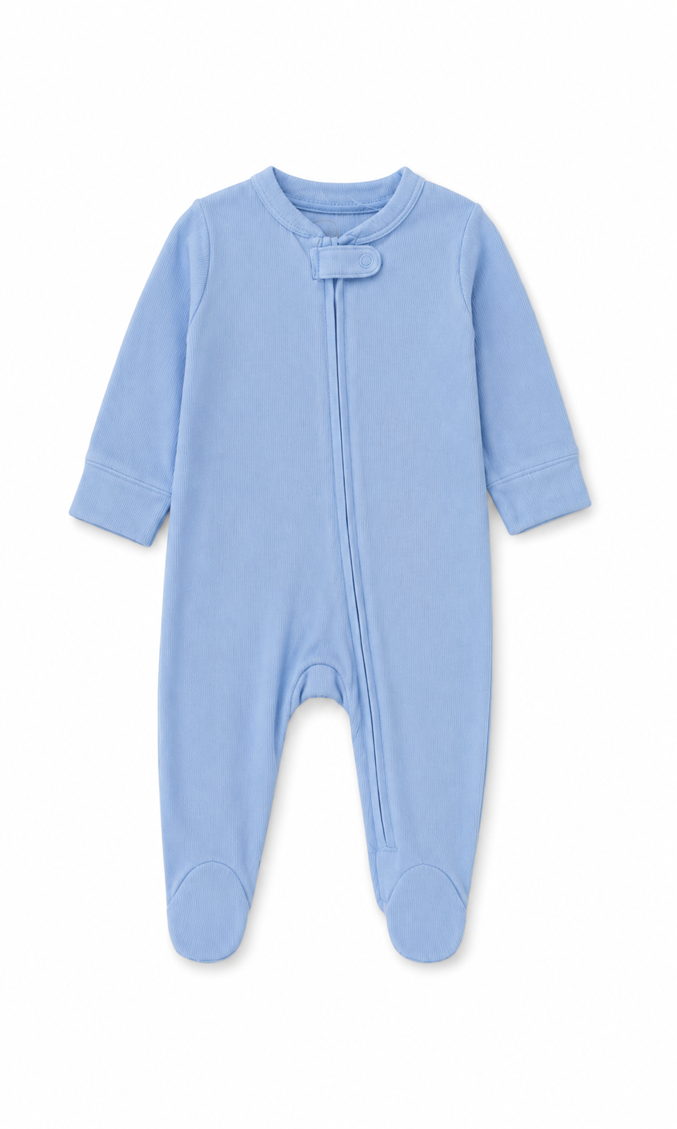 Baby Romper Sleepsuit White Car Print