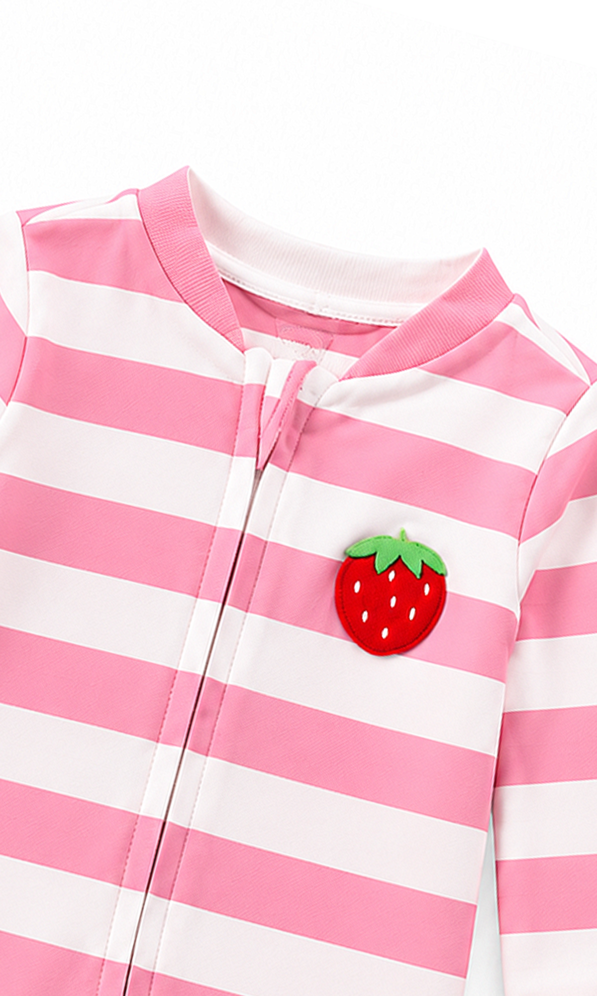 Newborn Baby Gift Set Pink & White Striped Cartoon Print