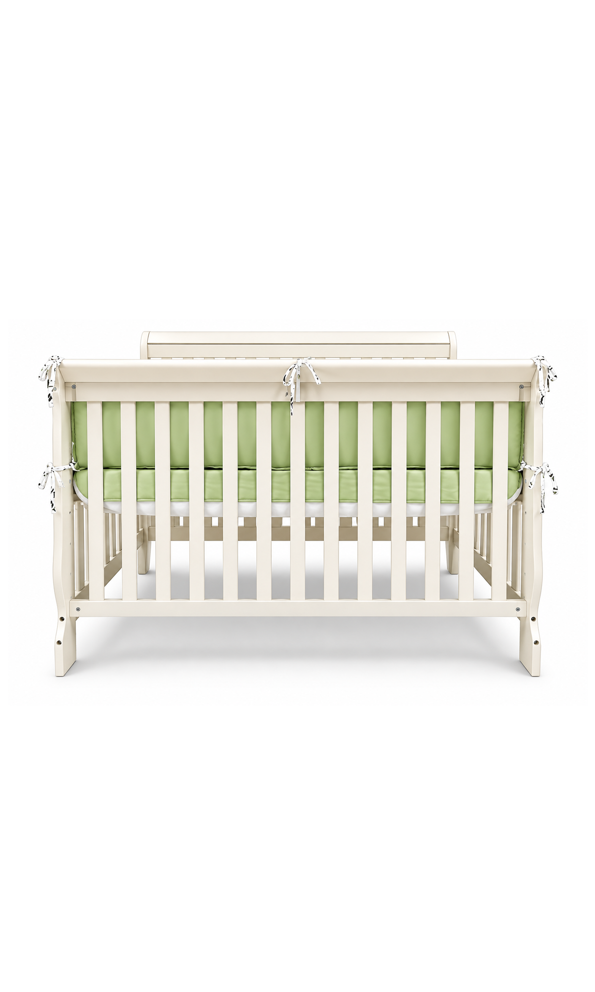 Baby Cot Bedding Set Green Safari Animals