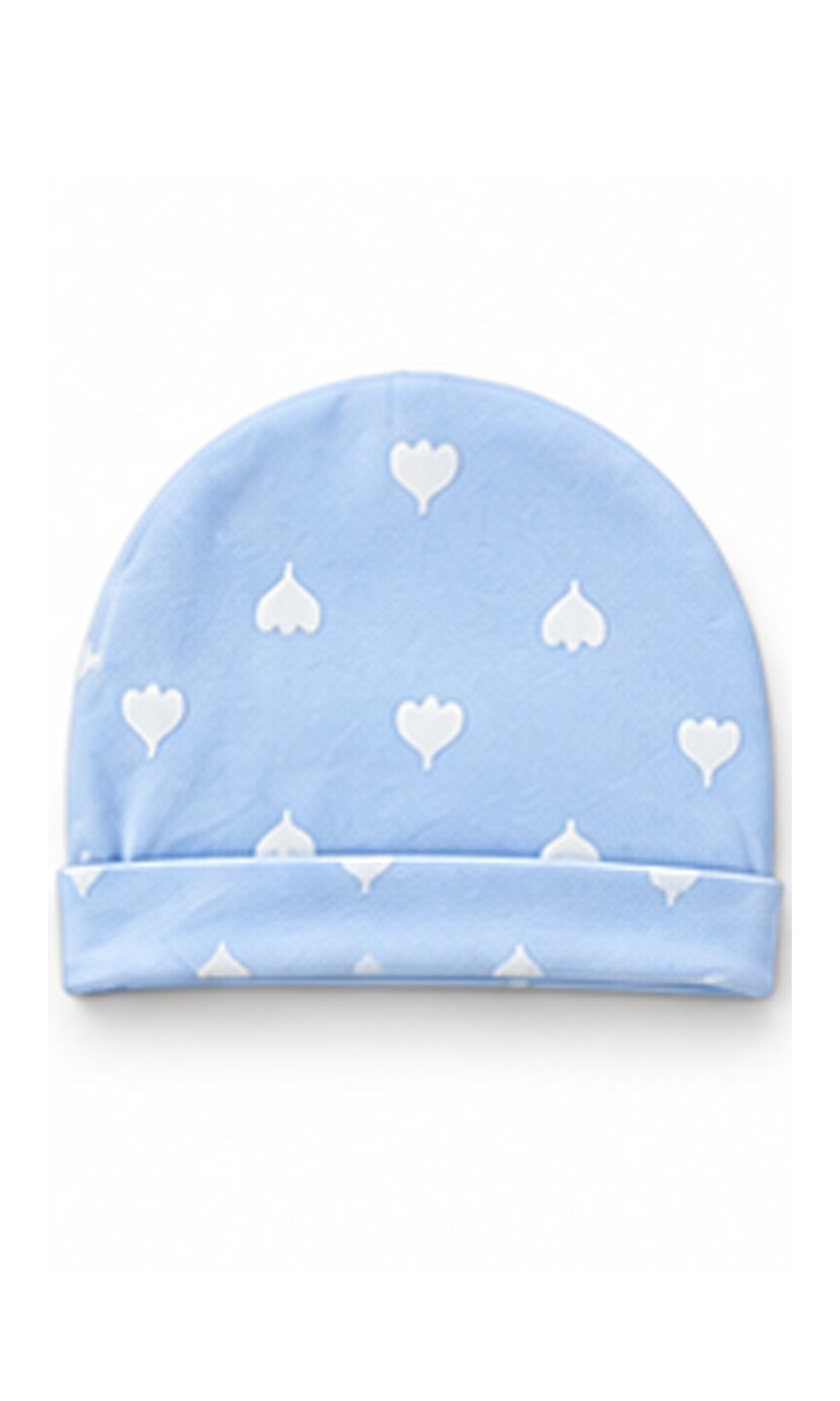 Newborn Baby Gift Set Light Blue Heart Print