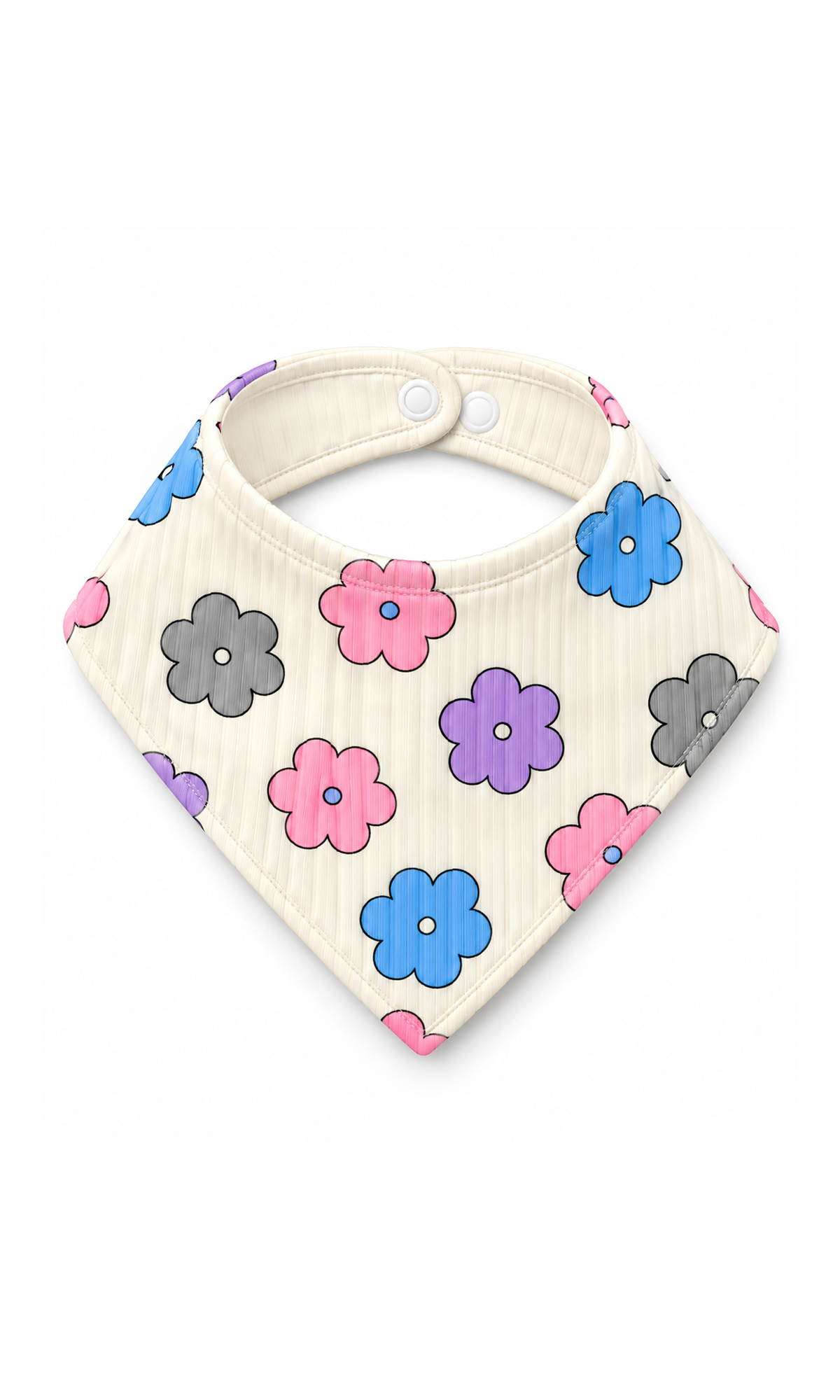 Newborn Baby Gift Set Cream Multicolour Flower Print