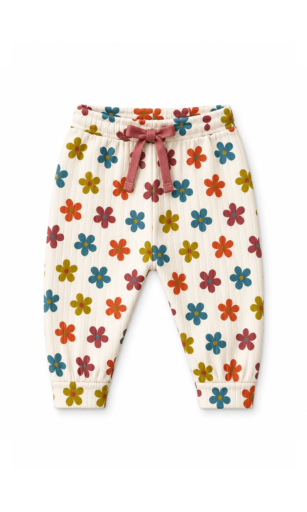 Newborn Baby Gift Set Cream Multicolour Daisy Print