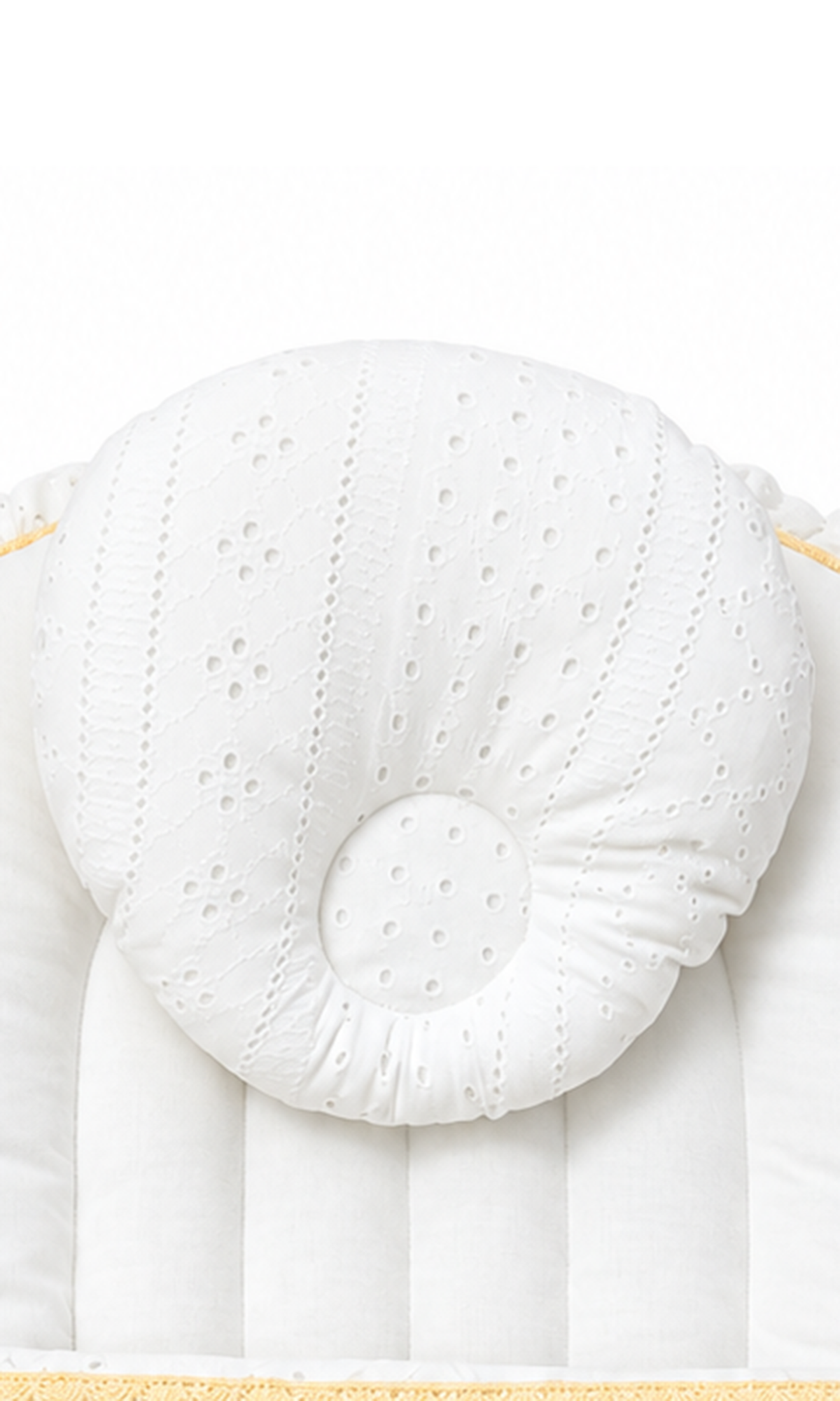 Baby Carry Nest White Peacoc Design