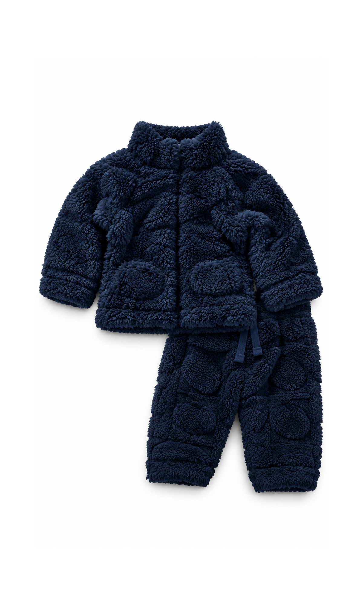 Baby Teddy 2-Piece Winter Set Navy Blue