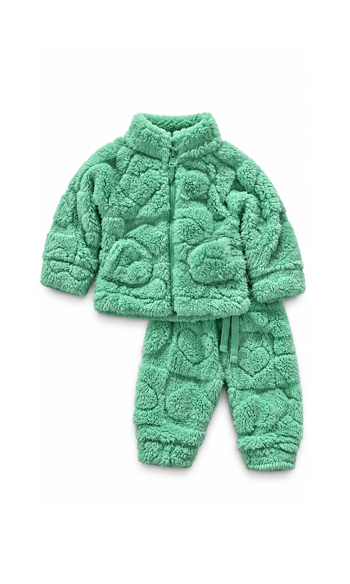 Baby Teddy 2-Piece Winter Set Green