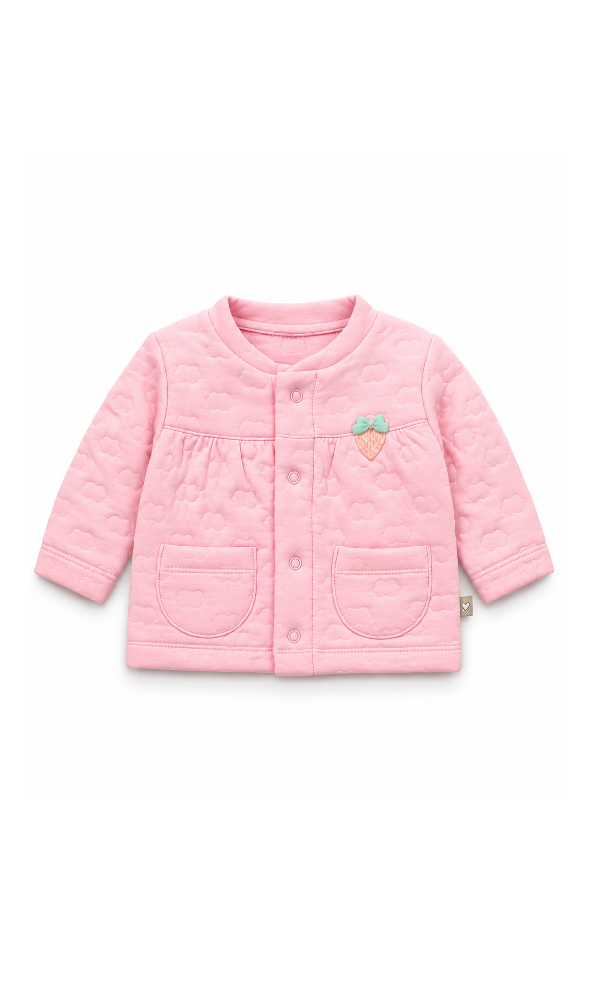 Newborn Baby 6-Piece Gift Set Pink Textured