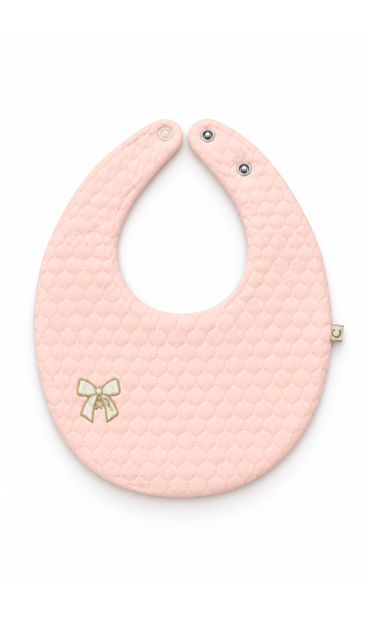 Newborn Baby 6-Piece Gift Set Peach Bow Embroidered