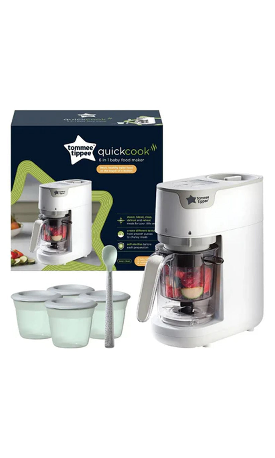 Quick-Cook 6-in-1 Baby Food Maker - 491656