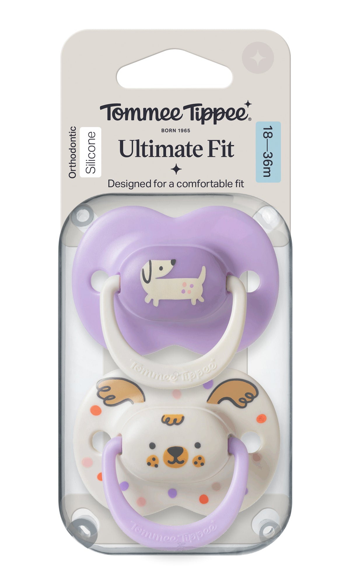 Tommee Tippee Ultra Fit Decorated Soother 18-36M - 433658