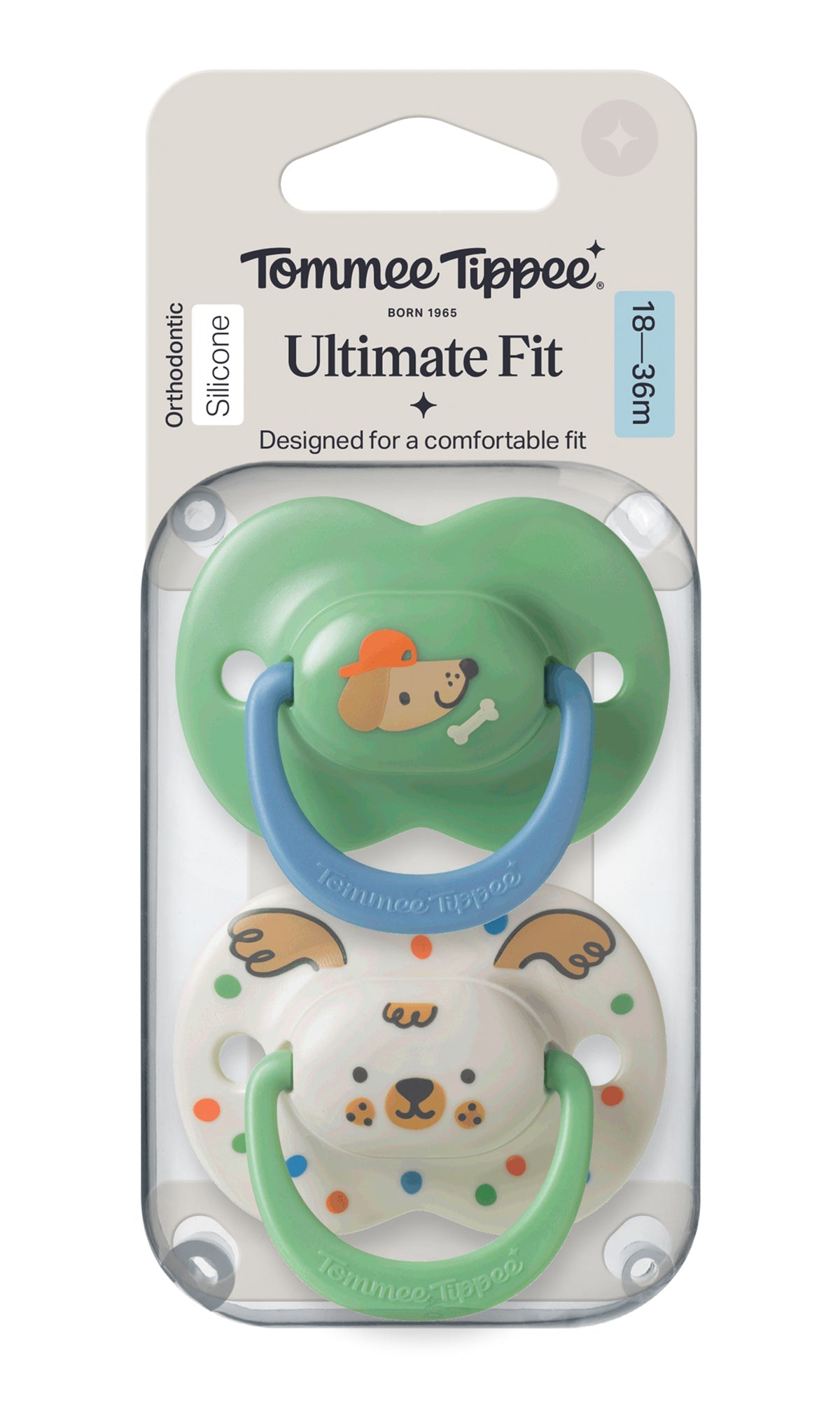 Tommee Tippee Ultra Fit Decorated Soother 18-36M - 433657