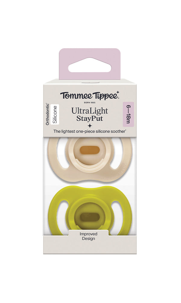 Tommee Tippee Ultra Light Soothers 6-18M - 433595
